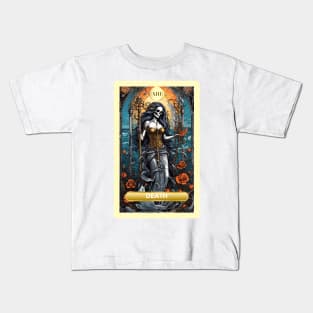 The Death Card From the Light Mermaid Tarot Deck. Kids T-Shirt